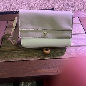 Yani J Adore Elegant Two-Tone Clutch